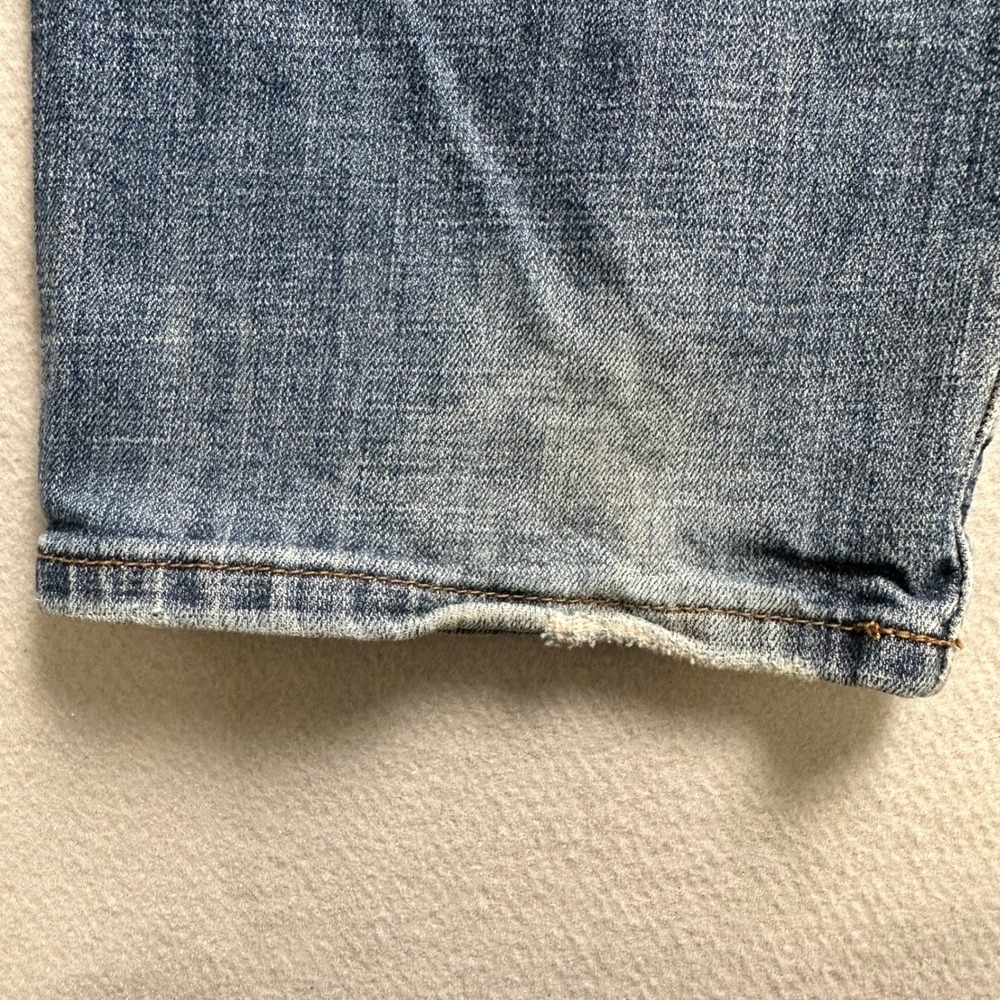 Lucky Brand 221 Straight Jeans Mens 38x32 Blue Medium Wash Denim Pants - Picture 12 of 14